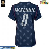 Vereinigte Staaten Weston McKennie #8 Auswärtstrikot Frauen EM 2024 Kurzarm